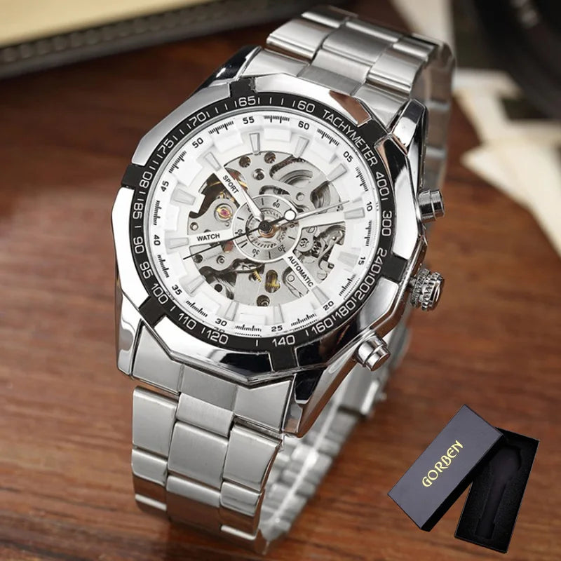 Luxury Automatic Skeleton Watch for Men