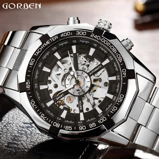 Luxury Automatic Skeleton Watch for Men