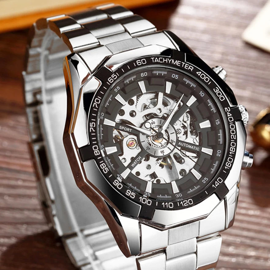 Luxury Automatic Skeleton Watch for Men