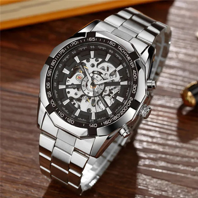 Luxury Automatic Skeleton Watch for Men