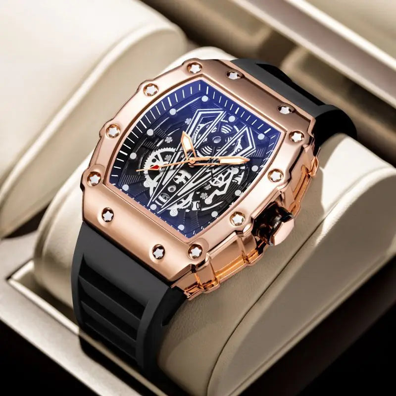 Luxury Skeleton Sports Watch for Men