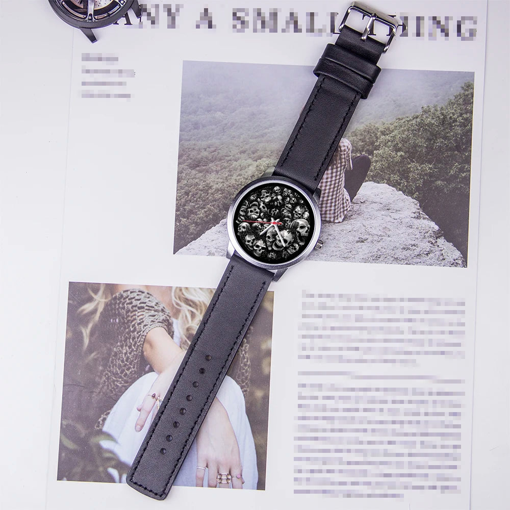 Skull Skeleton Watch for Men