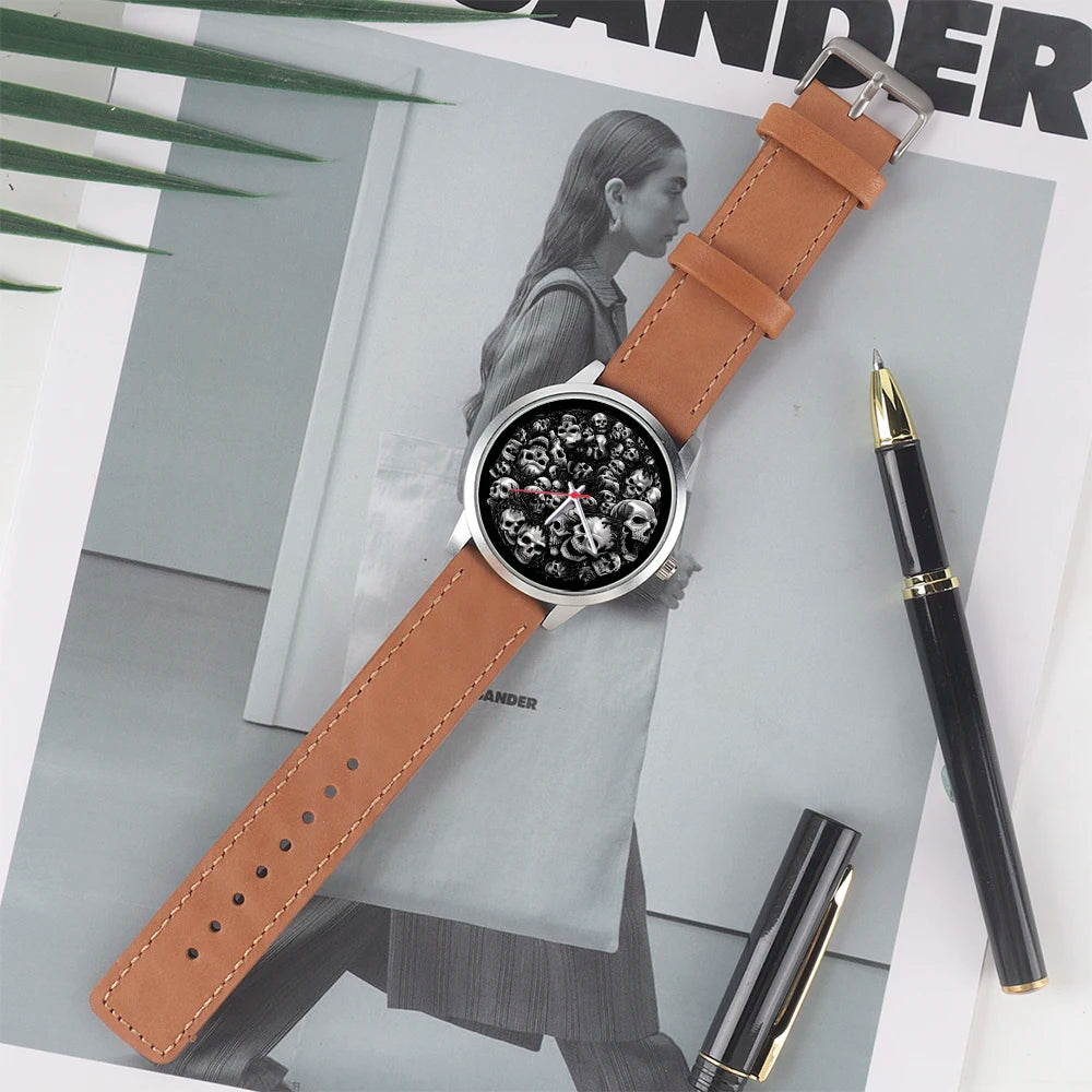 Skull Skeleton Watch for Men
