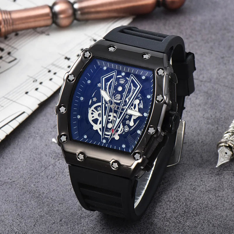 Luxury Skeleton Sports Watch for Men
