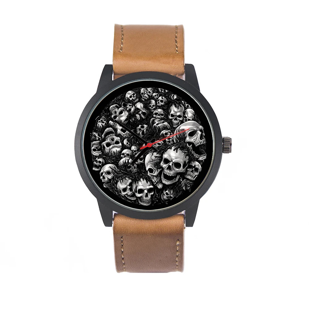 Skull Skeleton Watch for Men