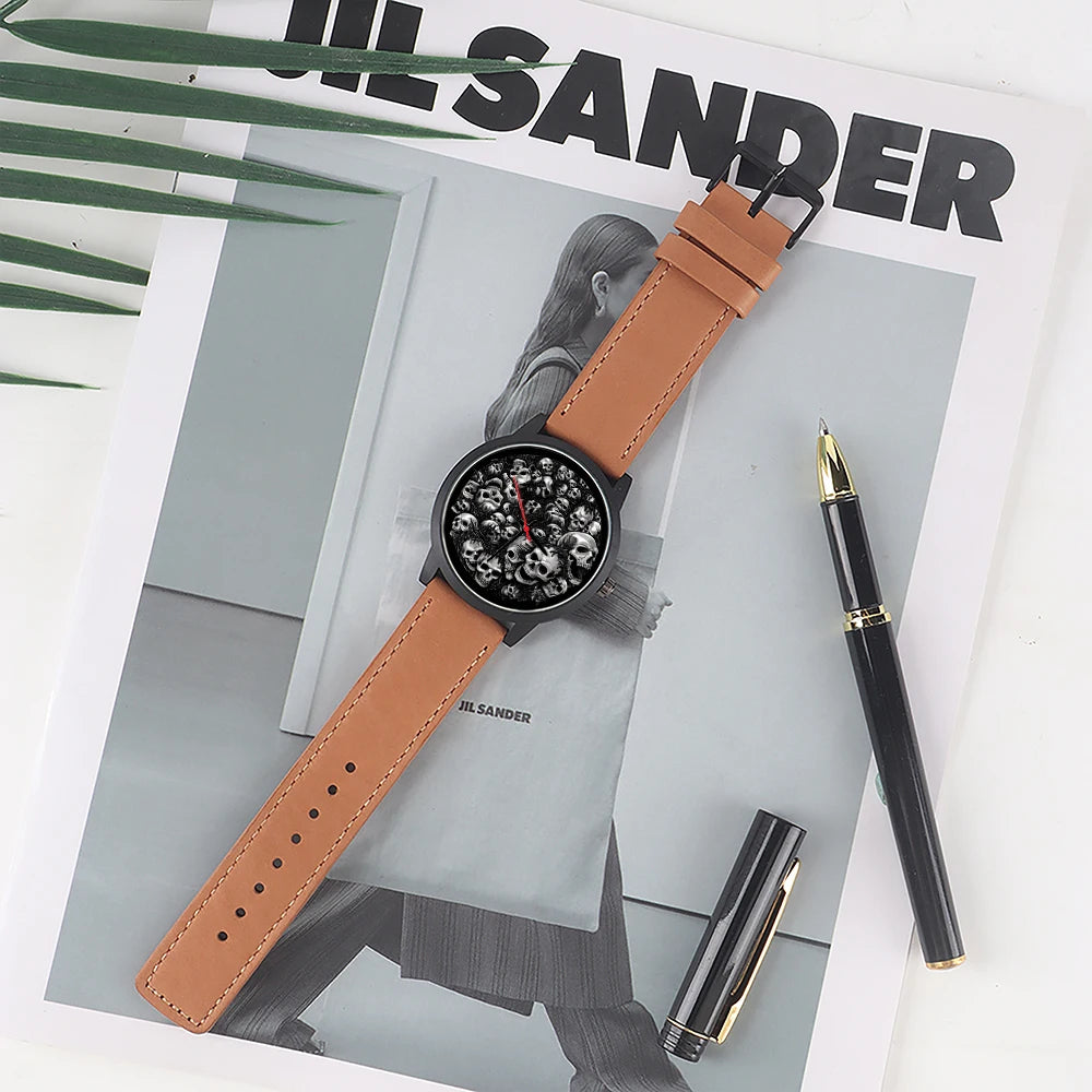 Skull Skeleton Watch for Men