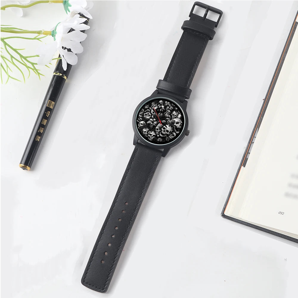 Skull Skeleton Watch for Men