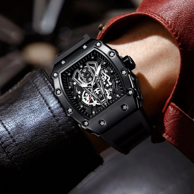 Luxury Skeleton Sports Watch for Men