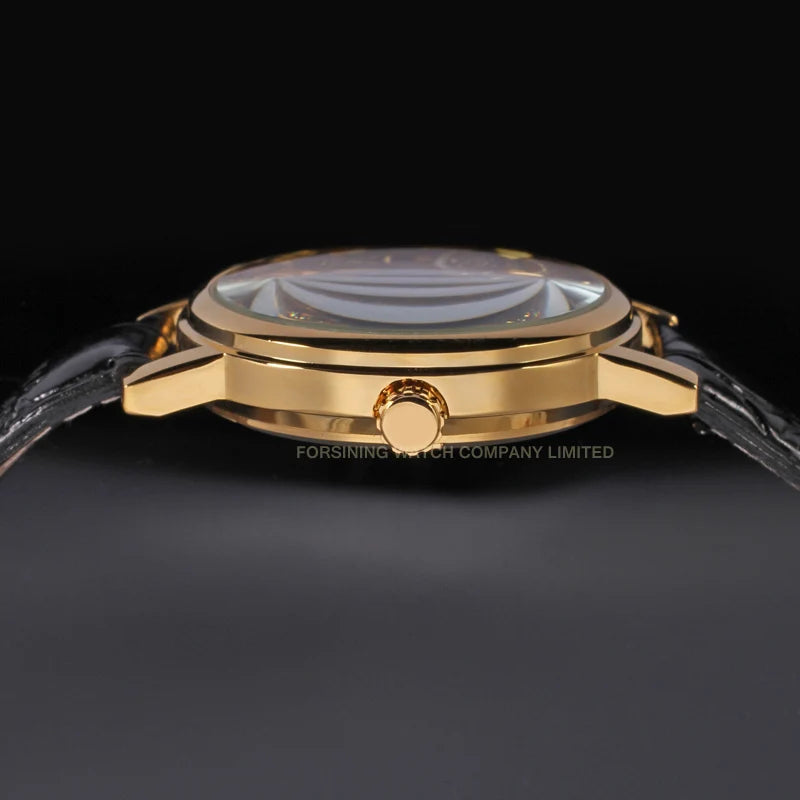 Golden Skeleton Watch for Men
