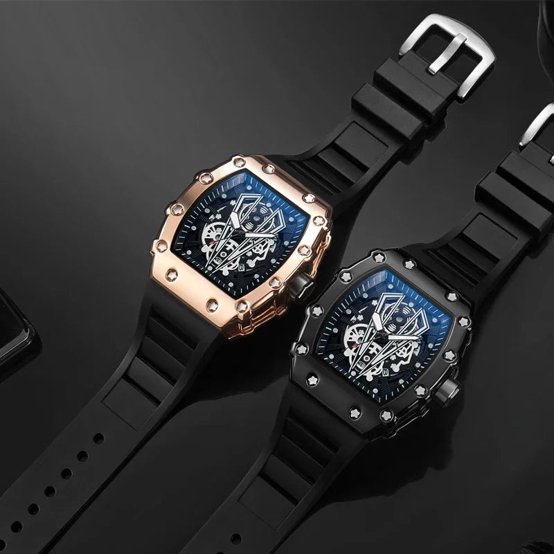Luxury Skeleton Sports Watch for Men