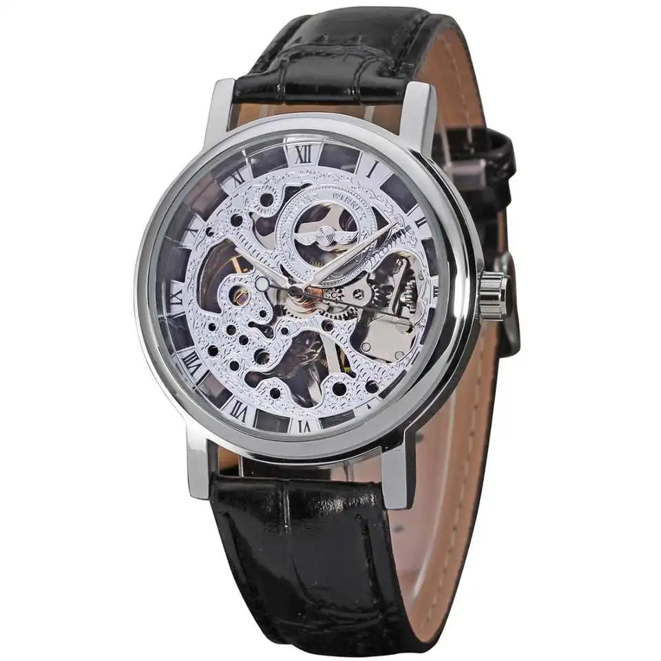 Golden Skeleton Watch for Men