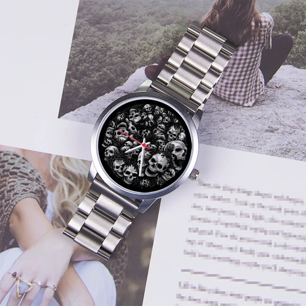 Skull Skeleton Watch for Men