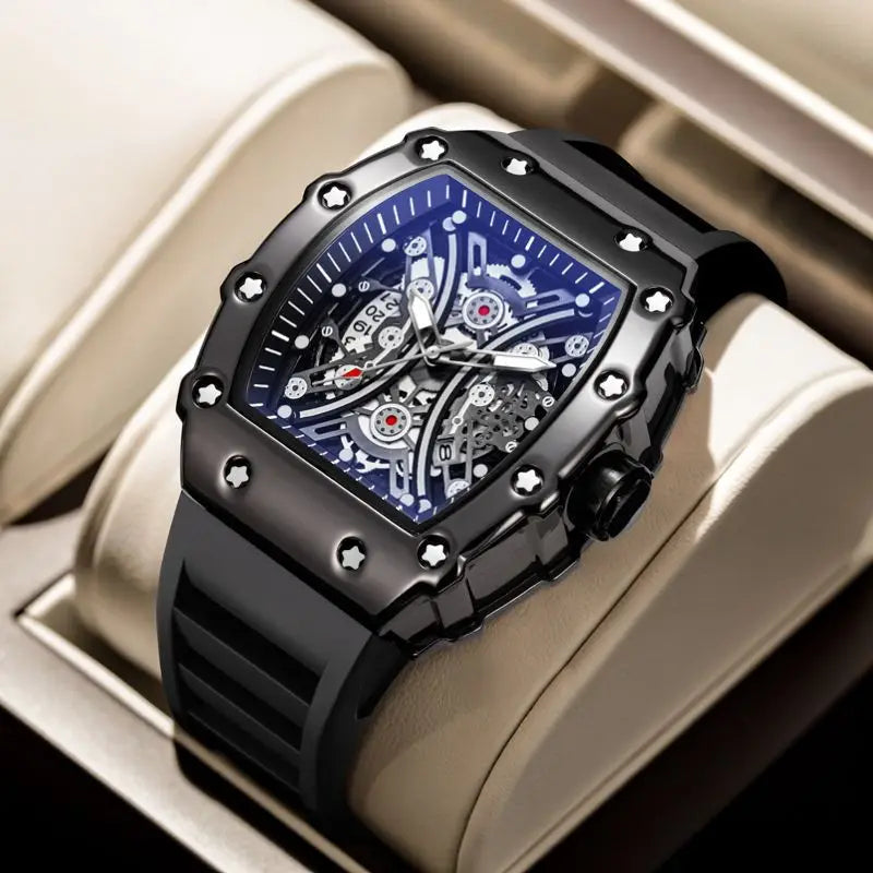 Luxury Skeleton Sports Watch for Men