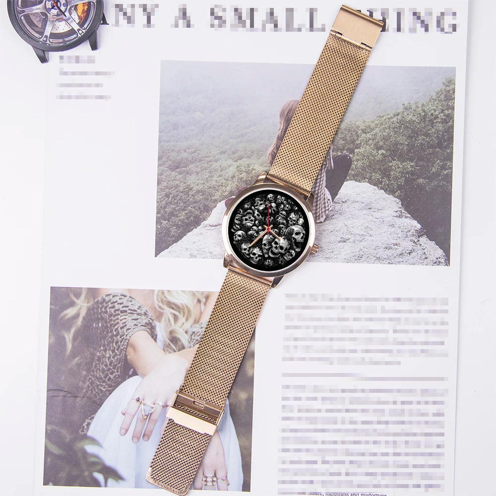 Skull Skeleton Watch for Men